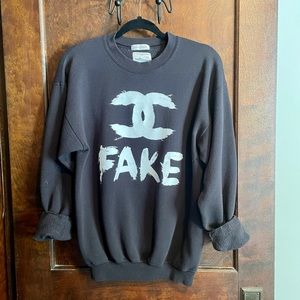 Petals and Peacocks Sweashirtt - M